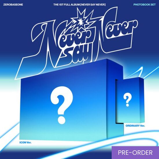 {PRE-ORDER} ZEROBASEONE - The 1st Full Album [NEVER SAY NEVER] (Photobook Ver.)